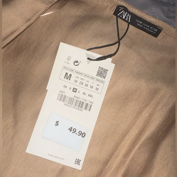 Zara Button Dress - Picture 3 of 3